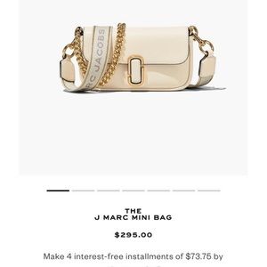 Marc Jacobs- The mini J Marc shoulder bag